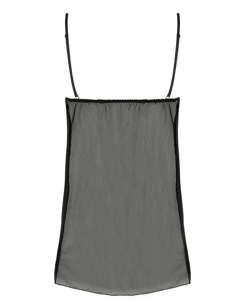 Babydoll Antigel Nuit Des Etoiles (Noir Or) 3 Babydoll Antigel Nuit Des Etoiles (Noir Or) – Image 3