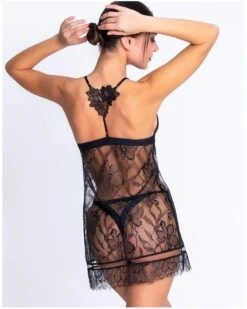 Babydoll Lise Charmel Adorable En Sexy (Noir) -Sloggi Soldes Boutique babydoll lise charmel adorable en sexy noir 5