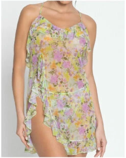 Babydoll Lise Charmel L'Amour Au Soleil (Soleil En Fleurs) -Sloggi Soldes Boutique babydoll lise charmel l amour au soleil soleil en fleurs 3