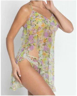 Babydoll Lise Charmel L'Amour Au Soleil (Soleil En Fleurs) -Sloggi Soldes Boutique babydoll lise charmel l amour au soleil soleil en fleurs 4