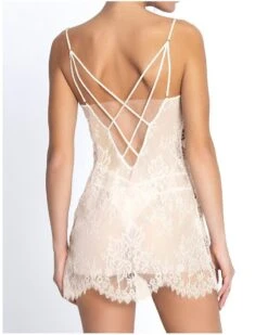 Babydoll Lise Charmel Princesse Iris (Ecru Nacre) -Sloggi Soldes Boutique babydoll lise charmel princesse iris ecru nacre 5