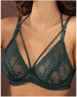 Bijou De Corps Textile Antigel Atelier Séduction (Vert Anglais) -Sloggi Soldes Boutique bijou de corps textile antigel atelier seduction vert anglais 3