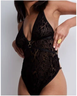 Body Aubade Boîte à Désir Animal Soul (Black Python) -Sloggi Soldes Boutique body aubade boite a desir animal soul black python 3