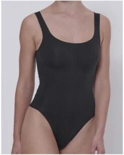 Body Dos Plongeant Sloggi Zero Feel (Noir)