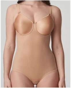 Body Prima Donna Satin (Cognac) -Sloggi Soldes Boutique body prima donna satin cognac 2