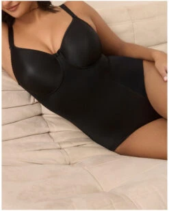 Body Prima Donna Satin (Noir) -Sloggi Soldes Boutique body prima donna satin noir 2