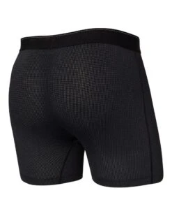 Boxer à Braguette Saxx Quest (Noir) -Sloggi Soldes Boutique boxer a braguette saxx quest noir 3