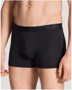 Boxer Calida Natural Benefit Jet Black (Lot De 3) -Sloggi Soldes Boutique boxer calida natural benefit jet black lot de 3 4