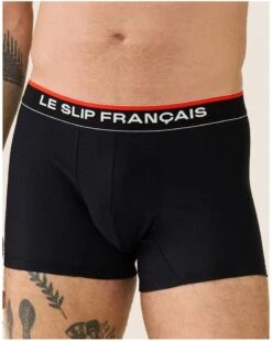 Boxer De Sport Le Slip Français Guillaume (Noir)