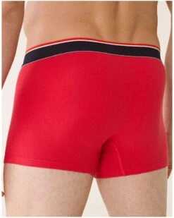 Boxer En Coton Le Slip Français Marius (Rouge) -Sloggi Soldes Boutique boxer en coton le slip francais marius rouge 3