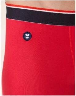 Boxer En Coton Le Slip Français Marius (Rouge) -Sloggi Soldes Boutique boxer en coton le slip francais marius rouge 4