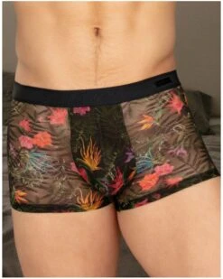 Boxer En Dentelle HOM Exotica (Multicolore)