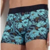 Boxer HO1 En Microfibre HOM Funky Styles (Imprimé Bleu)