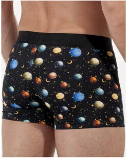 Boxer HO1 En Microfibre HOM Funky Styles (Imprimé Noir) -Sloggi Soldes Boutique boxer ho1 en microfibre hom funky styles imprime noir 3