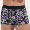 Boxer HO1 En Microfibre HOM Funky Styles (Imprimé Rose)