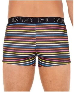 Boxer Ron HOM Lot De 2 (Noir/Stripes) -Sloggi Soldes Boutique boxer ron hom lot de 2 noirstripes 6