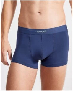 Boxer Sloggi Men Ever Ease (Lot De 2) (Deep Cobalt) -Sloggi Soldes Boutique boxer sloggi men ever ease lot de 2 deep cobalt 3