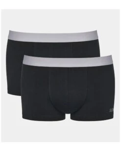 Boxer Sloggi Men GO ABC (Lot De 2) (Noir)