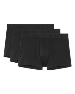 Boxer Tonal Pack HOM Lot De 3 (Noir)
