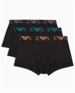 Boxers En Coton Emporio Armani (Lot De 3) MC061