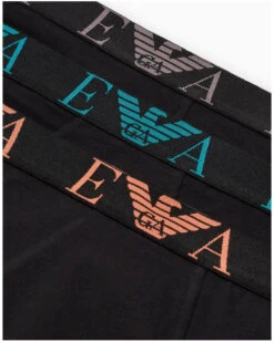 Boxers En Coton Emporio Armani (Lot De 3) MC061 -Sloggi Soldes Boutique boxers en coton emporio armani lot de 3 mc061 3