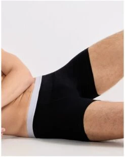 Boxers Longs Sloggi Men GO ABC (Lot De 2) (Noir) -Sloggi Soldes Boutique boxers longs sloggi men go abc lot de 2 noir 3