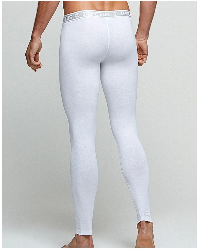 Caleçon Long Doux Impetus (Blanc) 2 Caleçon Long Doux Impetus (Blanc) – Image 2