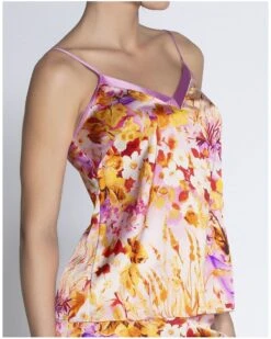 Caraco En Soie Lise Charmel Jardins De Lumière (Bouquet Lumière) -Sloggi Soldes Boutique caraco en soie lise charmel jardins de lumiere bouquet lumiere 5