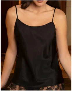 Caraco En Soie Lise Charmel Variations Désir (Noir)