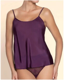 Caraco En Soie Lise Charmel Variations Désir (Purple Désir) -Sloggi Soldes Boutique caraco en soie lise charmel variations desir purple desir 4