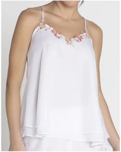 Caraco Lise Charmel Été Frivole (Blanc Frivole) 12 Caraco Lise Charmel Été Frivole (Blanc Frivole) -Sloggi Soldes Boutique caraco lise charmel ete frivole blanc frivole 4