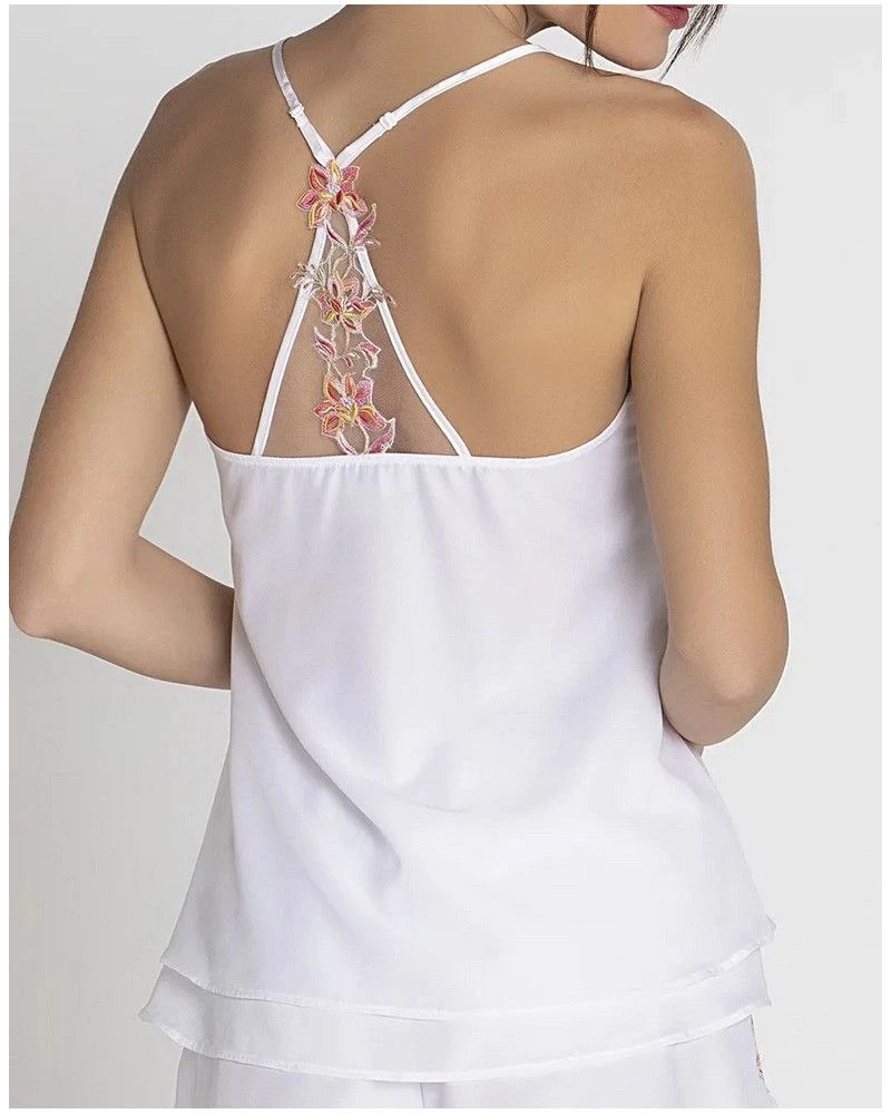 Caraco Lise Charmel Été Frivole (Blanc Frivole) 7 Caraco Lise Charmel Été Frivole (Blanc Frivole) – Image 7