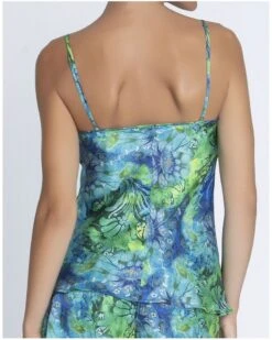 Caraco Lise Charmel Grâce Aquatique (Floral Aqua) -Sloggi Soldes Boutique caraco lise charmel grace aquatique floral aqua 4