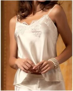 Caraco Lise Charmel Splendeur Soie (Ecru Nacre)