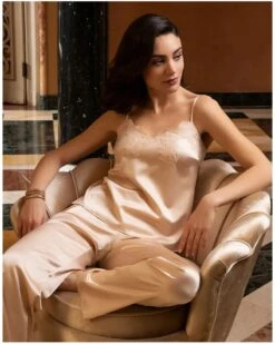 Caraco Lise Charmel Splendeur Soie (Splendeur Aurore) -Sloggi Soldes Boutique caraco lise charmel splendeur soie splendeur aurore 3