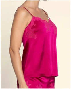 Caraco Lise Charmel Splendeur Soie (Splendeur Carmin) -Sloggi Soldes Boutique caraco lise charmel splendeur soie splendeur carmin 7