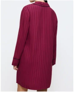 Chemise De Nuit Boyfriend Triumph Nuit (Sweet Marsala) -Sloggi Soldes Boutique chemise de nuit boyfriend triumph nuit sweet marsala 2