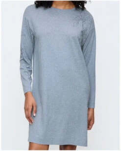 Chemise De Nuit Coton & Modal Triumph Nuit (Blue Light)