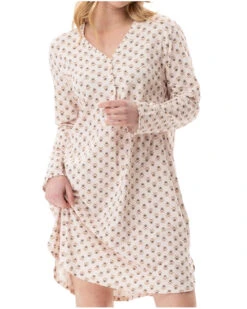 Chemise De Nuit Jersey Le Chat Tea Time (Multicolore) -Sloggi Soldes Boutique chemise de nuit jersey le chat tea time multicolore 5