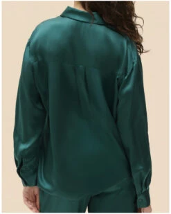 Simone Perele Chemise En Soie Simone Pérèle Love Me (Emeraude) 7 Simone Perele Chemise En Soie Simone Pérèle Love Me (Emeraude) -Sloggi Soldes Boutique chemise en soie simone perele love me emeraude 2