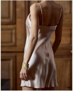 Combinette 100% Soie Tracy Marjolaine (Sable) -Sloggi Soldes Boutique combinette 100 soie tracy marjolaine sable 2