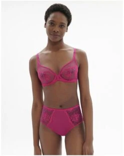 Simone Perele Culotte Simone Pérèle Intrigue (Rose Disco) -Sloggi Soldes Boutique culotte simone perele intrigue rose disco 5