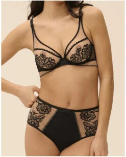 Simone Perele Culotte Simone Pérèle Romance (Light Tatoo) -Sloggi Soldes Boutique culotte simone perele romance light tatoo 5