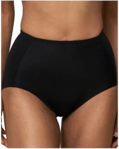 Culotte Taille Très Haute Triumph Becca Extra High+Cotton (Noir)