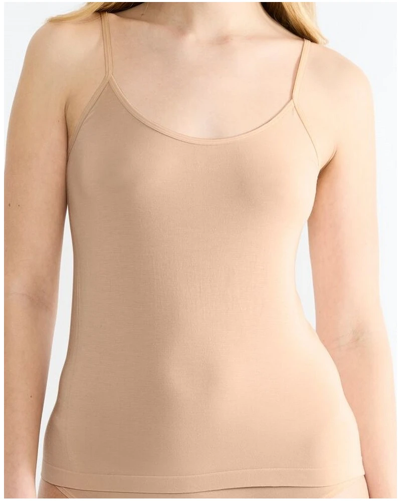 Débardeur Bretelles Spaghettis Sloggi GO Sense (Peanut Butter) 1 Débardeur Bretelles Spaghettis Sloggi GO Sense (Peanut Butter)