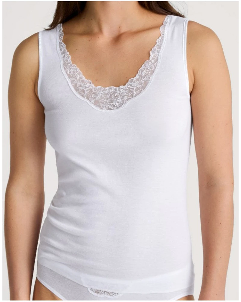 Débardeur Calida Cotton Desire 100% Coton (Blanc) 1 Débardeur Calida Cotton Desire 100% Coton (Blanc)