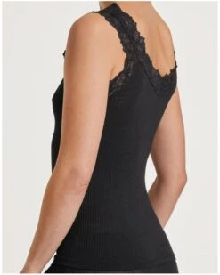 Débardeur Calida Laine & Soie Joy (Noir) -Sloggi Soldes Boutique debardeur calida laine soie joy noir 2