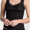 Débardeur Calida Richesse Lace Laine & Soie (Noir)