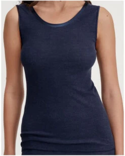 Débardeur Calida True Confidence Laine & Soie (Evening Blue)