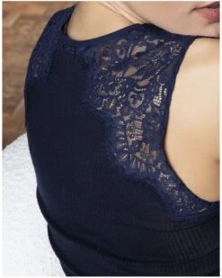 Débardeur Laine Et Soie Lise Charmel Plaisir Caresse (Pierre Bleue) -Sloggi Soldes Boutique debardeur laine et soie lise charmel plaisir caresse pierre bleue 4